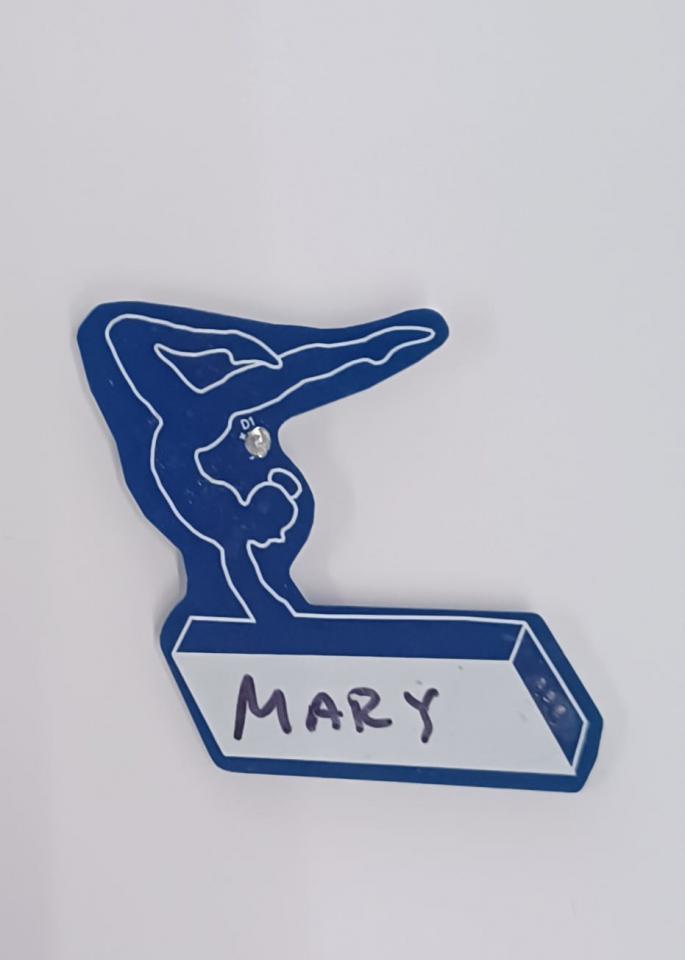 Gymnastic Badge NightFire Electronics LLC